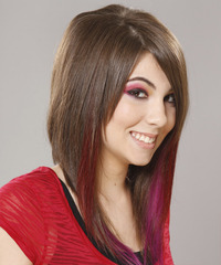 Casual Long Straight Hairstyle - click to view hairstyle information