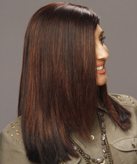 Formal Long Straight Hairstyle - click to view hairstyle information