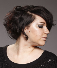 Casual Short Wavy Hairstyle - click to view hairstyle information