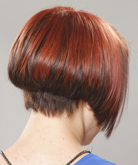 Formal Short Straight Hairstyle - click to view hairstyle information