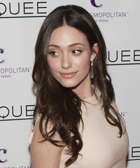 Emmy Rossum Hairstyle - click to view hairstyle information