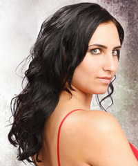 Casual Long Curly Hairstyle - click to view hairstyle information