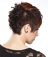 Alternative Short Straight Hairstyle - click to view hairstyle information