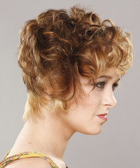 Casual Short Curly Hairstyle - click to view hairstyle information