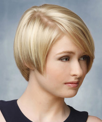 Formal Short Straight Hairstyle - click to view hairstyle information