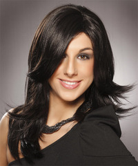 Formal Long Straight Hairstyle - click to view hairstyle information