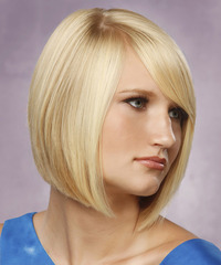 Formal Medium Straight Hairstyle - click to view hairstyle information