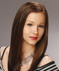 Formal Long Straight Hairstyle - click to view hairstyle information