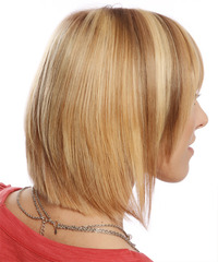 Formal Medium Straight Hairstyle - click to view hairstyle information