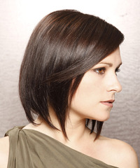 Formal Medium Straight Hairstyle - click to view hairstyle information