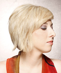 Casual Short Straight Hairstyle - click to view hairstyle information