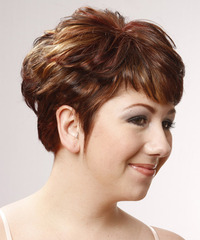 Formal Short Straight Hairstyle - click to view hairstyle information