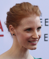 Jessica Chastain Hairstyle - click to view hairstyle information