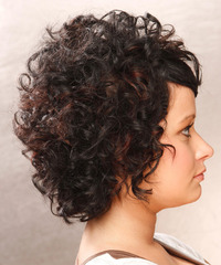 Casual Short Curly Hairstyle - click to view hairstyle information