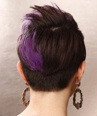 Alternative Short Straight Hairstyle - click to view hairstyle information