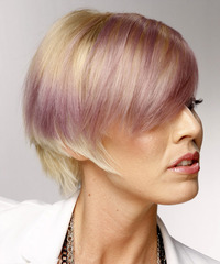 Casual Short Straight Hairstyle - click to view hairstyle information