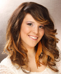 Formal Long Wavy Hairstyle - click to view hairstyle information