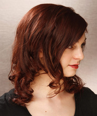 Formal Medium Curly Hairstyle - click to view hairstyle information