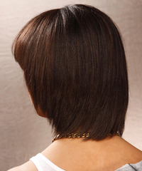 Formal Medium Straight Hairstyle - click to view hairstyle information