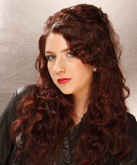 Casual Long Curly Hairstyle - click to view hairstyle information