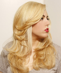 Formal Long Straight Hairstyle - click to view hairstyle information