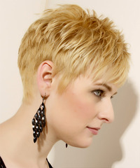 Casual Short Straight Hairstyle - click to view hairstyle information