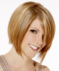 Formal Medium Straight Hairstyle - click to view hairstyle information