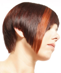 Alternative Short Straight Hairstyle - click to view hairstyle information