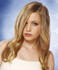 Casual Long Wavy Hairstyle - click to view hairstyle information