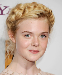 Elle Fanning Hairstyle - click to view hairstyle information