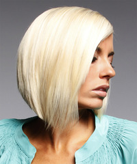 Formal Medium Straight Hairstyle - click to view hairstyle information