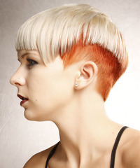 Alternative Short Straight Hairstyle - click to view hairstyle information