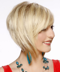 Formal Short Straight Hairstyle - click to view hairstyle information