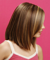 Formal Long Straight Hairstyle - click to view hairstyle information