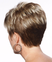 Formal Short Straight Hairstyle - click to view hairstyle information