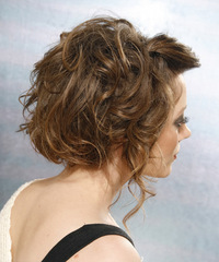Formal Updo Long Curly Hairstyle - click to view hairstyle information