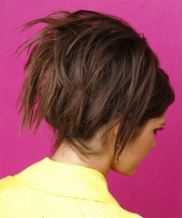 Formal Updo Long Straight Hairstyle - click to view hairstyle information
