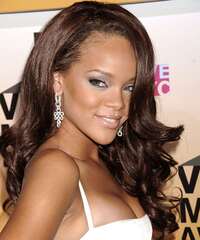 Rihanna Hairstyle - click to view hairstyle information