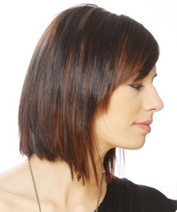 Formal Short Straight Hairstyle - click to view hairstyle information