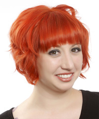 Formal Short Wavy Hairstyle - click to view hairstyle information