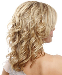 Formal Medium Wavy Hairstyle - click to view hairstyle information