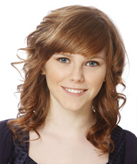Formal Medium Curly Hairstyle - click to view hairstyle information