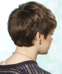 Casual Short Straight Hairstyle - click to view hairstyle information