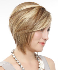Formal Short Straight Hairstyle - click to view hairstyle information