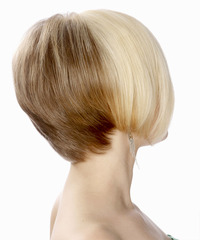 Formal Short Straight Hairstyle - click to view hairstyle information