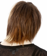 Casual Medium Straight Hairstyle - click to view hairstyle information