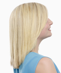 Formal Medium Straight Hairstyle - click to view hairstyle information