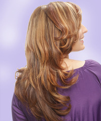 Formal Long Straight Hairstyle - click to view hairstyle information