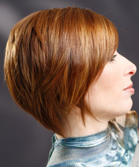 Formal Short Straight Hairstyle - click to view hairstyle information
