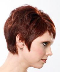 Casual Short Straight Hairstyle - click to view hairstyle information
